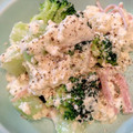 ばたみそーぱん☆'s cooksnap of when they made エビとアボカドの洋風白和え.