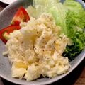 ばたみそーぱん☆'s cooksnap of when they made たくあんとクリームチーズのポテトサラダ.