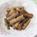 papepo☆'s cooksnap of when they made ごぼうの醤油麹煮.