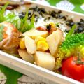 YUH♡ママ's cooksnap of when they made お弁当に♪じゃがいもとウインナーの煮物.