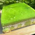 はぴっ's cooksnap of when they made フレジェ風♪ホワイトチョコレートケーキ.