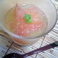 こんぶのもきち's cooksnap of when they made グレープフルーツ寒天.