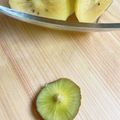 まめまるM's cooksnap of when they made キウイの切り方♪〜簡単＊芯の取り方＊.