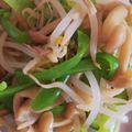 喜八＆Hacchi's cooksnap of when they made シンプル☆もやしとシメジの炒め物.
