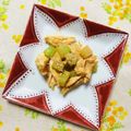 チェックのミニくま's cooksnap of when they made ブロッコリーの芯とささみのコチュマヨ和え.