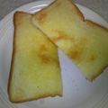 レアレアチーズ's cooksnap of when they made ガーリックバター醤油トースト.