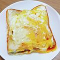 ＊なぁ＊'s cooksnap of when they made 簡単！目玉焼きトースト　朝ごパン.