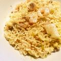 卍卍卍たん's cooksnap of when they made レンジで！レモン香る海鮮あえ麺.