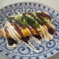 おかあちゃん。's cooksnap of when they made 朝食にも♪簡単♪オムレツをお好み焼き味で.