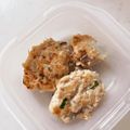 みまゆ's cooksnap of when they made 幼児食　卵無しつくねバーグ.