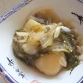 きらり流れ星's cooksnap of when they made 簡単！じゃがいもとシーチキンのめかぶ煮.
