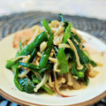 アイリッシュショコラ's cooksnap of when they made あと１品♪にらとえのきの和え物.