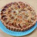 naomi☆miya's cooksnap of when they made 焼きバナナタルト.