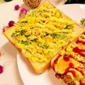 柚子♡⸝⸝⸝'s cooksnap of when they made 簡単☆キャベツたっぷりコーンマヨトースト.