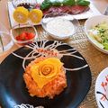 ま・д・な's cooksnap of when they made 黄色いバラ❁の父の日オムライス.