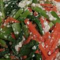 クックZTZ10H☆'s cooksnap of when they made おいしい☆簡単☆小松菜としめじの白和え.