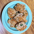 クックE99HSB☆'s cooksnap of when they made 鶏ひき肉と玉ねぎの落とし揚げ.