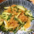 夕飯は６時です's cooksnap of when they made 楽チン♪胡瓜と中華クラゲの和え物♪.