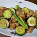 ワタまさちゃん's cooksnap of when they made 鶏もも肉とアスパラの照り焼き♡.