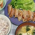 2児ママみきてぃ's cooksnap of when they made *ヘルシーに大根餃子*.