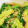 りーとぽん's cooksnap of when they made ブロッコリーのポン酢ごま和え.