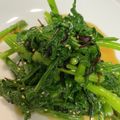 マキラナ's cooksnap of when they made 春菊のおひたし.