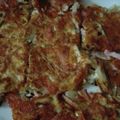 さぁ★たぁ★'s cooksnap of when they made 簡単おつまみ☆もやしとベーコンのチヂミ。.