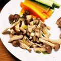 麻's cooksnap of when they made ❁きのこのマリネ❁さっぱり大葉風味.