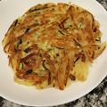 とりさん♡'s cooksnap of when they made ズッキーニとじゃがいものチーズガレット.