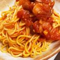 ♡shun♡'s cooksnap of when they made トマト缶で簡単☆トマトとニンニクのパスタ.
