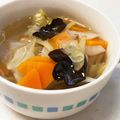 オレンジころん's cooksnap of when they made ダイエットにも♪ 簡単生姜入り春雨スープ.
