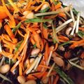 ☆めぐめぐ♪☆'s cooksnap of when they made 水菜、大豆、ひじきの和風サラダ～♪♪.