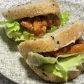 QPはにー's cooksnap of when they made やきとり缶でサンドイッチ.