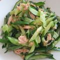 ☆SHuge's cooksnap of when they made ✿胡瓜とツナの❀簡単✿ポン酢和え.