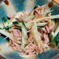 sumomokaka's cooksnap of when they made 簡単！ピリ辛☆ツナ胡瓜茗荷のさっぱり丼.