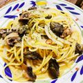 kinniko's cooksnap of when they made 牡蠣オイル漬け♡からの〜ペペロンチーノ♡.