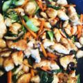 swisskiss's cooksnap of when they made ご飯に合う！鶏ムネとチンゲン菜の中華炒め.