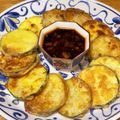 jakomama's cooksnap of when they made 韓国料理ズッキーニジョン：エホバクジョン.