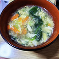 あけにゅう's cooksnap of when they made ◆具だくさん♪ほうれん草の中華スープ◆.