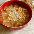 のんべぇヒロ's cooksnap of when they made 納豆を味噌汁に入れるだけ〜♪.