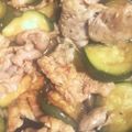 きなりん＊'s cooksnap of when they made 簡単！美味！豚こまとズッキーニの味噌炒め.