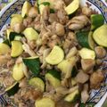 ほもさぴくろまによん's cooksnap of when they made 鶏もも肉とズッキーニの醤油炒め.