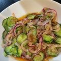 ＭＩ−ＳＡＮ's cooksnap of when they made 胡瓜と紫玉ねぎ（玉ねぎ）のさっぱりサラダ.