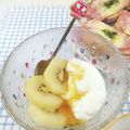 在宅勤務のおじさん's cooksnap of when they made ランキングNo,1✨キウィヨーグルト♪.