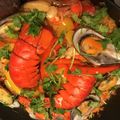 saki1010's cooksnap of when they made ✽フライパンで簡単✽豪華パエリア✽.