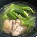料理ニガテ系女子☆'s cooksnap of when they made 鶏とオクラの白だしおろしさっと煮.