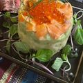 alto☆appe's cooksnap of when they made サーモンのタルタル【記念日特別ディナー】.