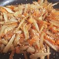 うたたま☆'s cooksnap of when they made きんぴらごぼう.