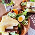 青空にうかぶくも's cooksnap of when they made お家BBQ♬ステーキバーガー✨.