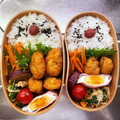 たけちゃんmam's cooksnap of when they made 簡単♥ふわふわ♥豆腐と挽き肉の揚げ団子.